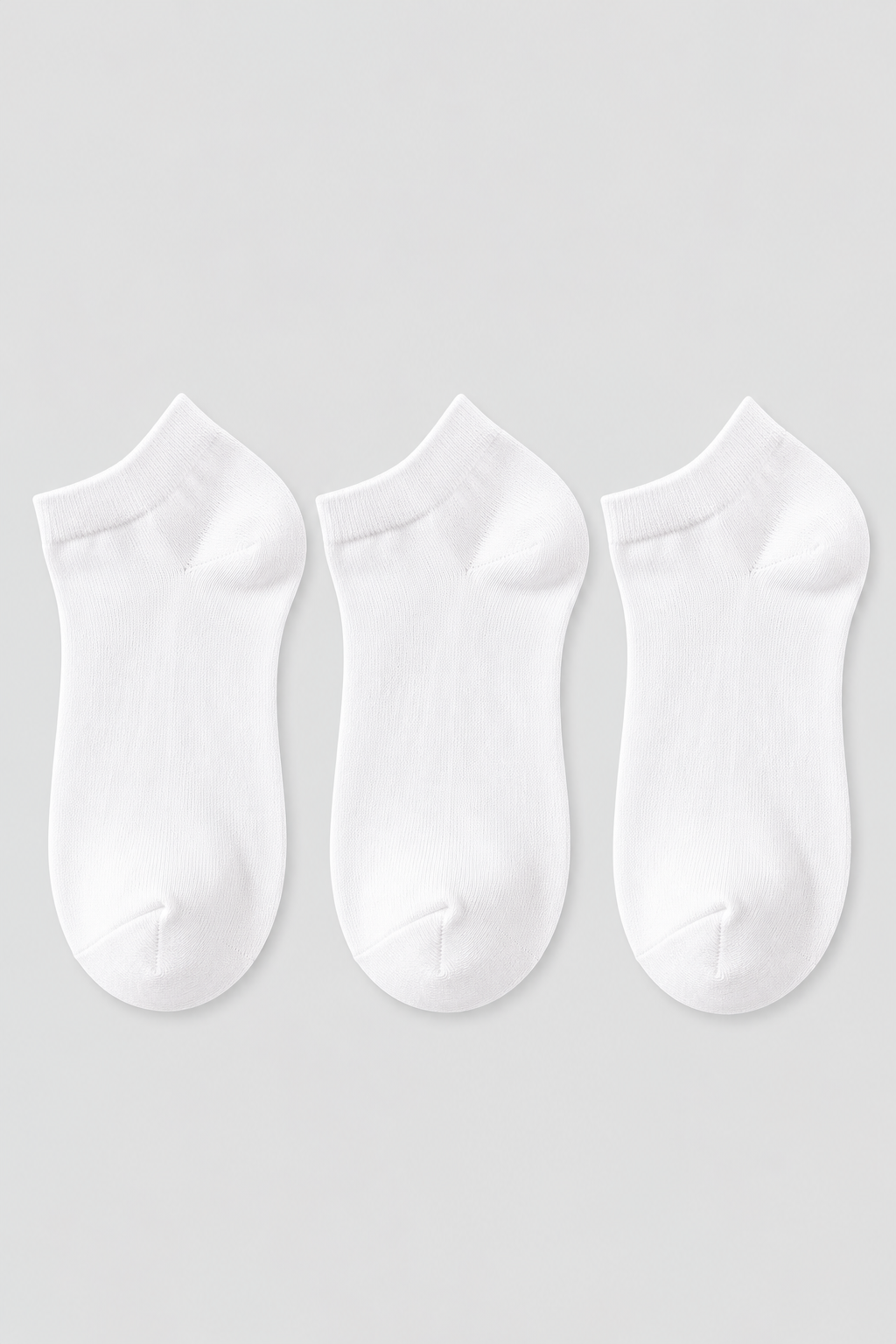 3PCK SUPER BAMBOO KIDS  STEP SOCKS WHITE