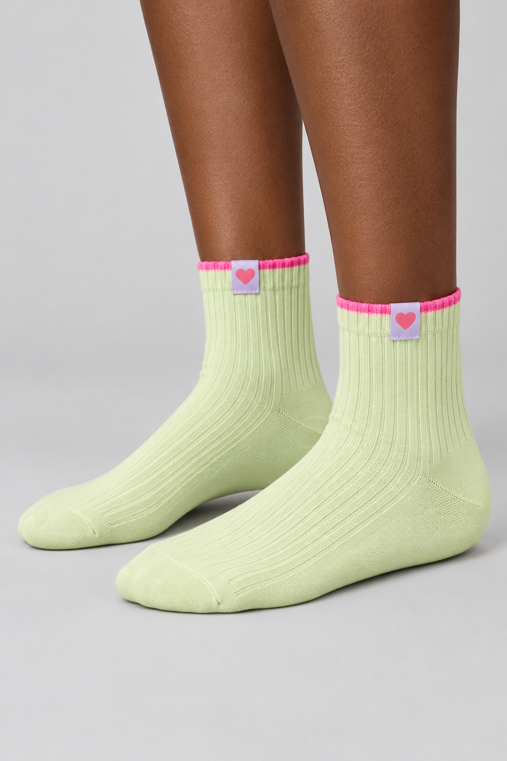 3PCK FAIRYTALE WOMEN SOCKET SOCKS PINK-GREEN-LILAC