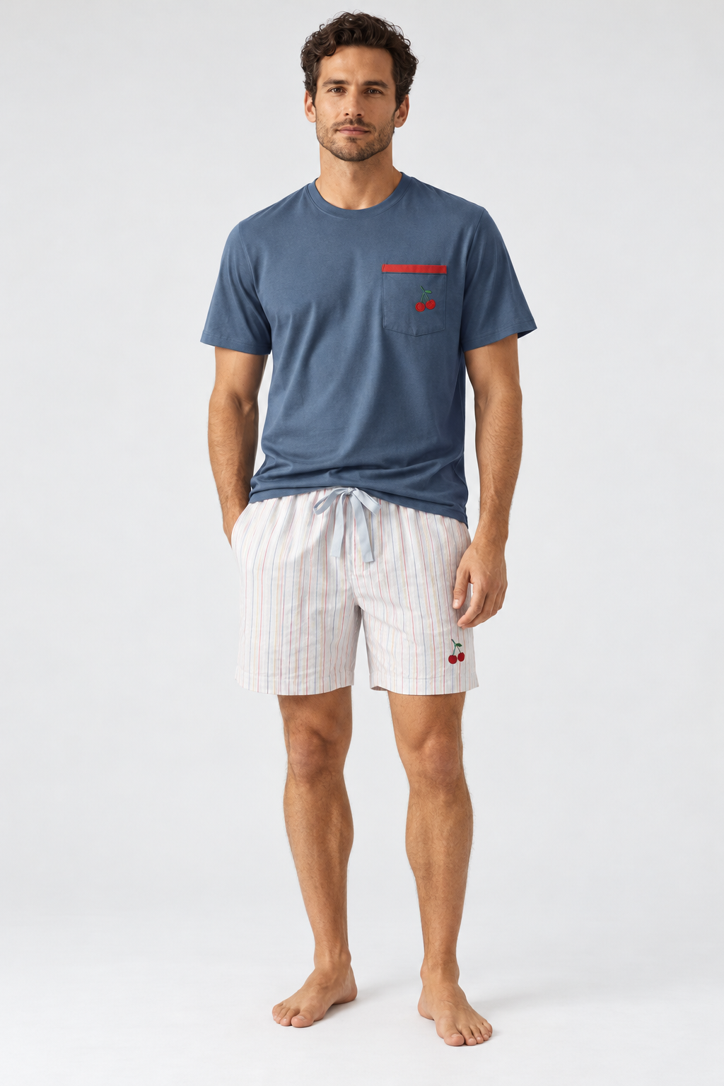 MEDITERRANEAN MEN'S SHORTS SET NAVY