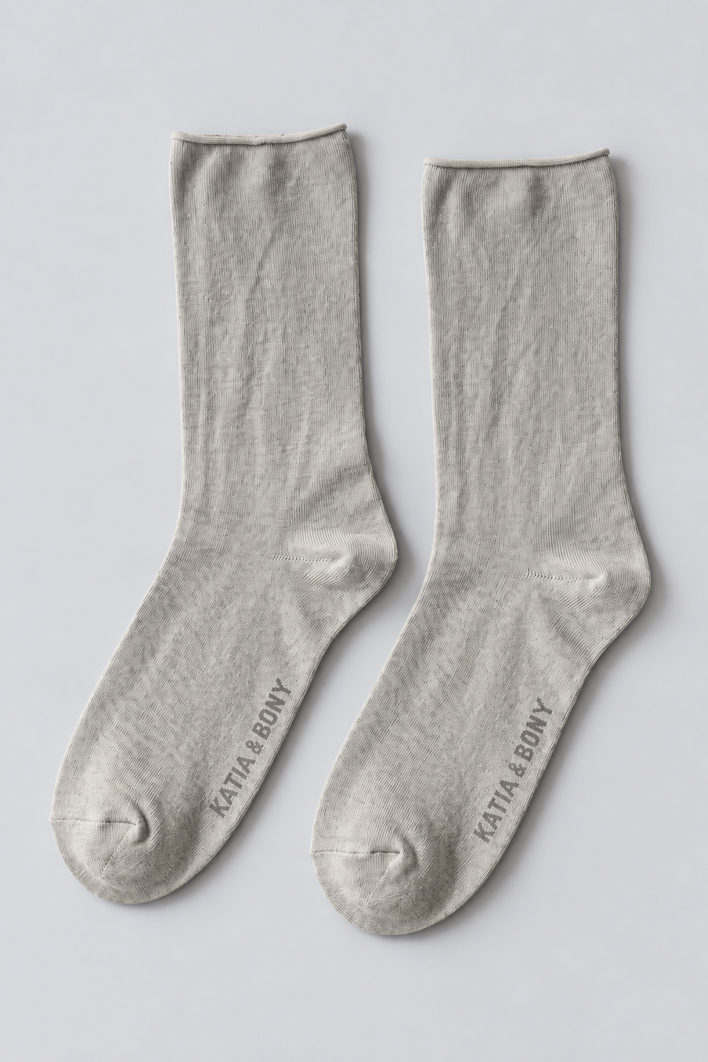 ELASTIC MODAL WOMEN SOCKS GREY