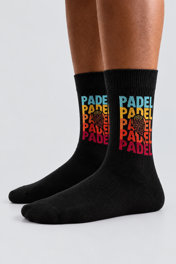 PADEL UNISEX SOCKS BLACK