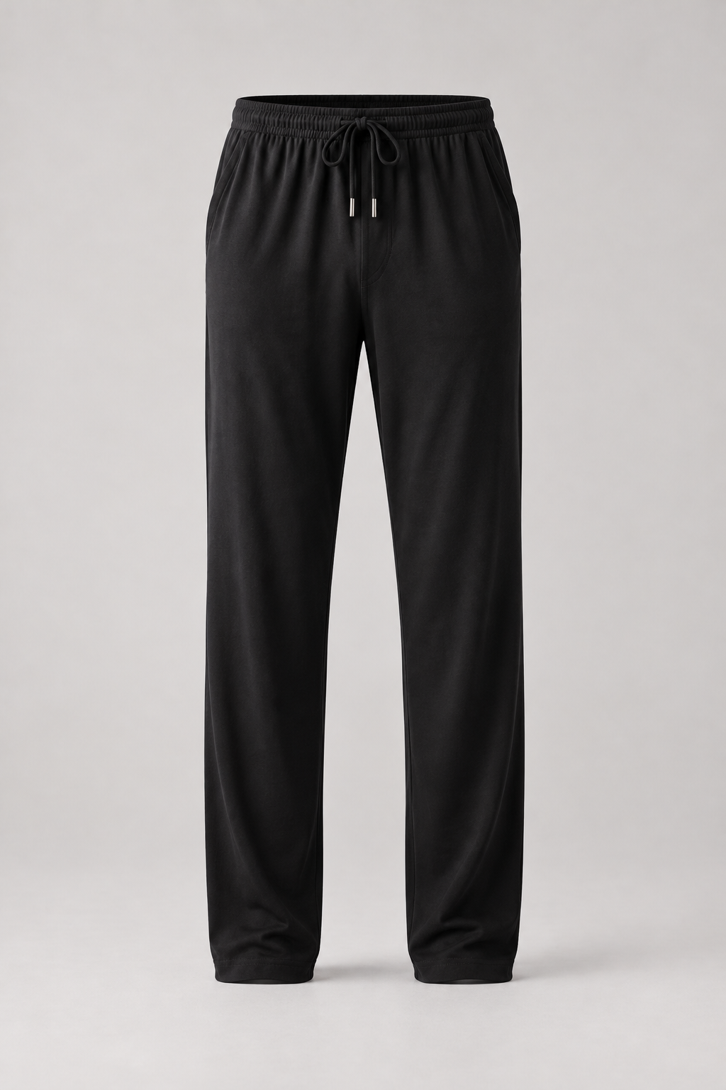NEW SILVER MEN PYJAMAS BOTTOM BLACK