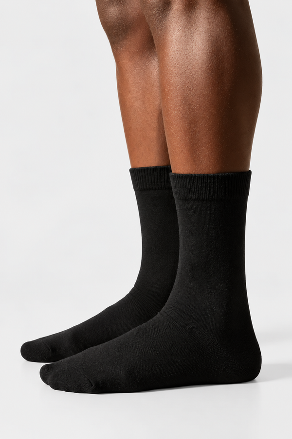 NEW HAROLD BAMBOO MEN'S SOCKS - BLACK