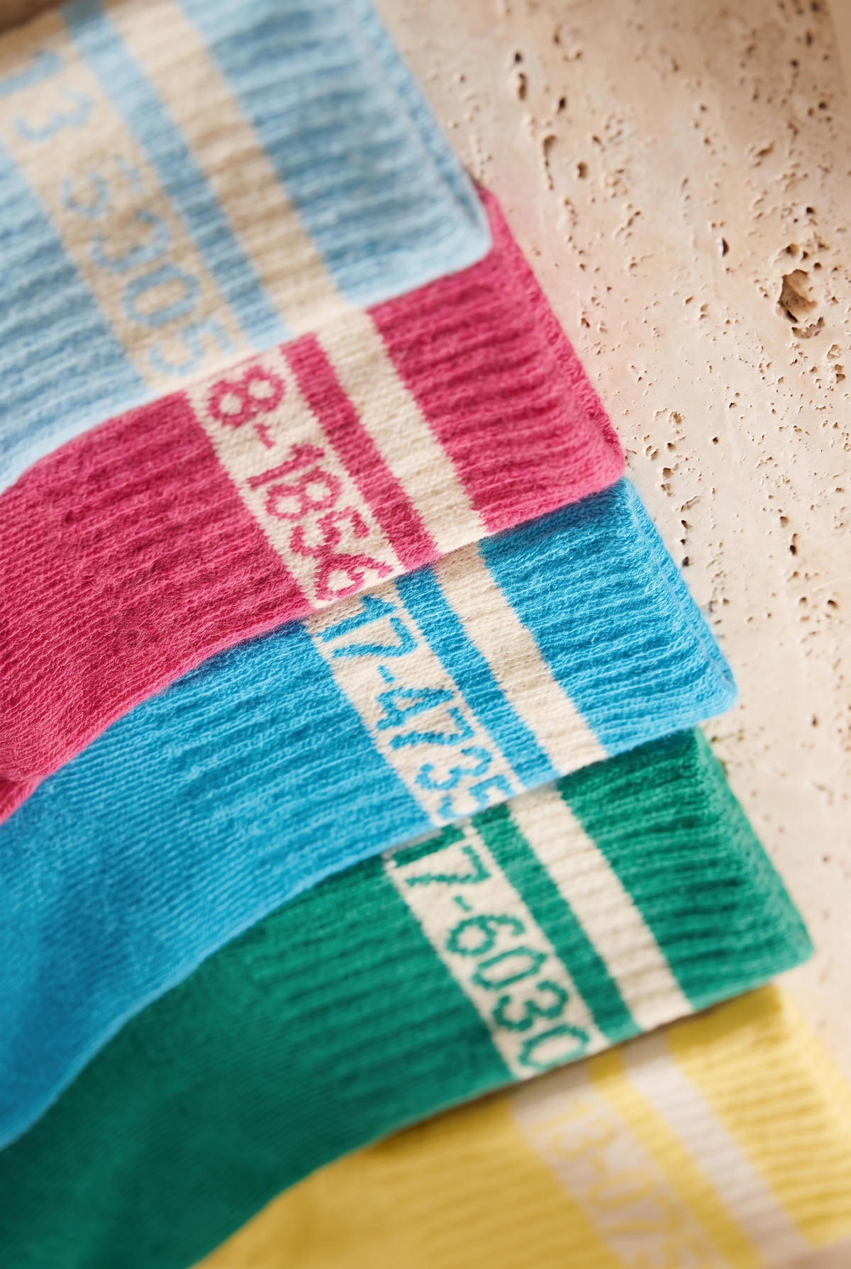 5PCK PANTONE BOX BABY SOCKET SOCKS MIX
