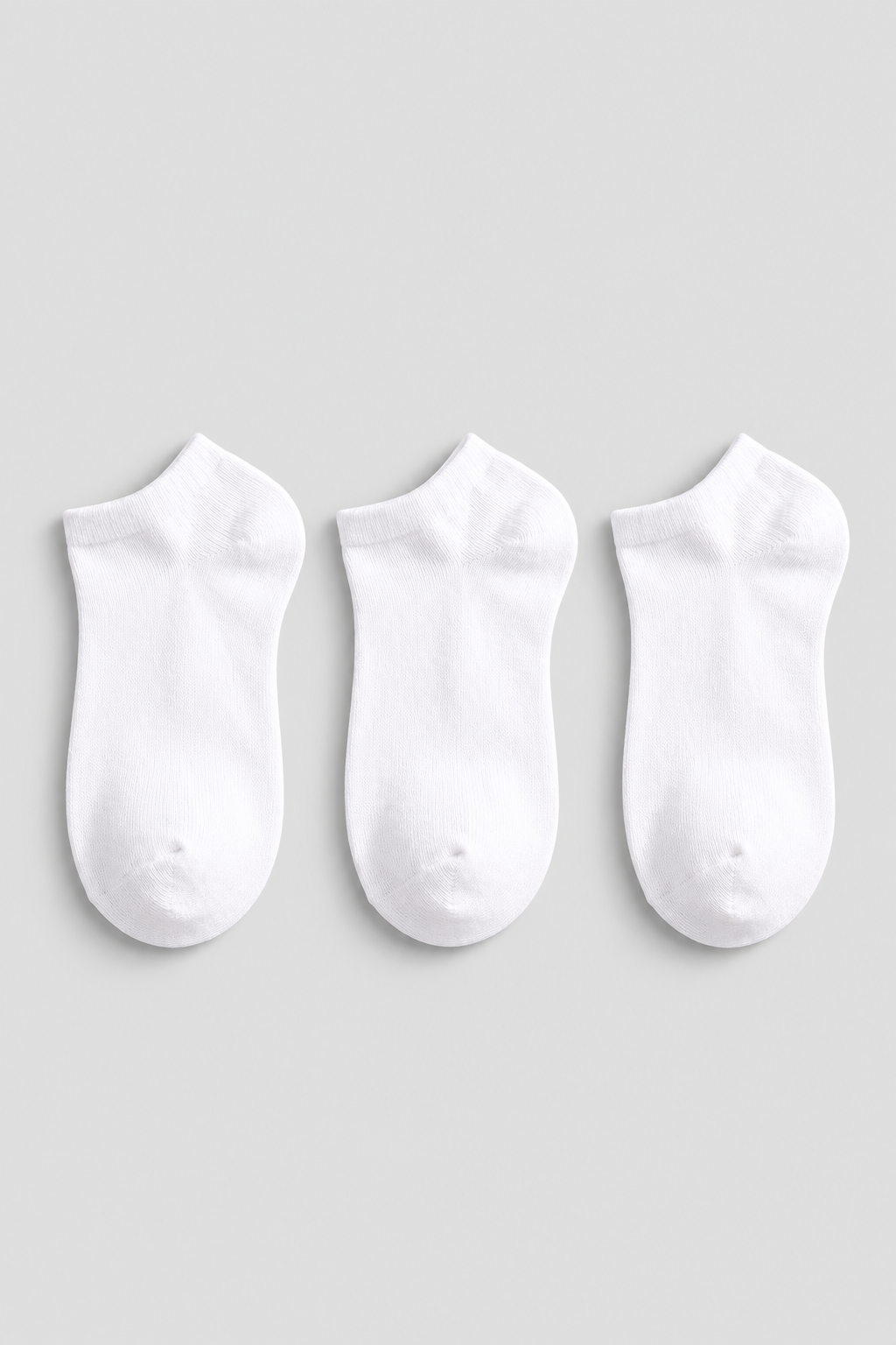 RUN 3 PCK KIDS SOCKS WHITE-WHITE-WHITE