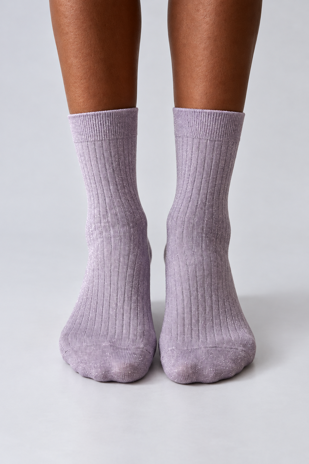 WOMEN SOCKET SOCKS LILAC