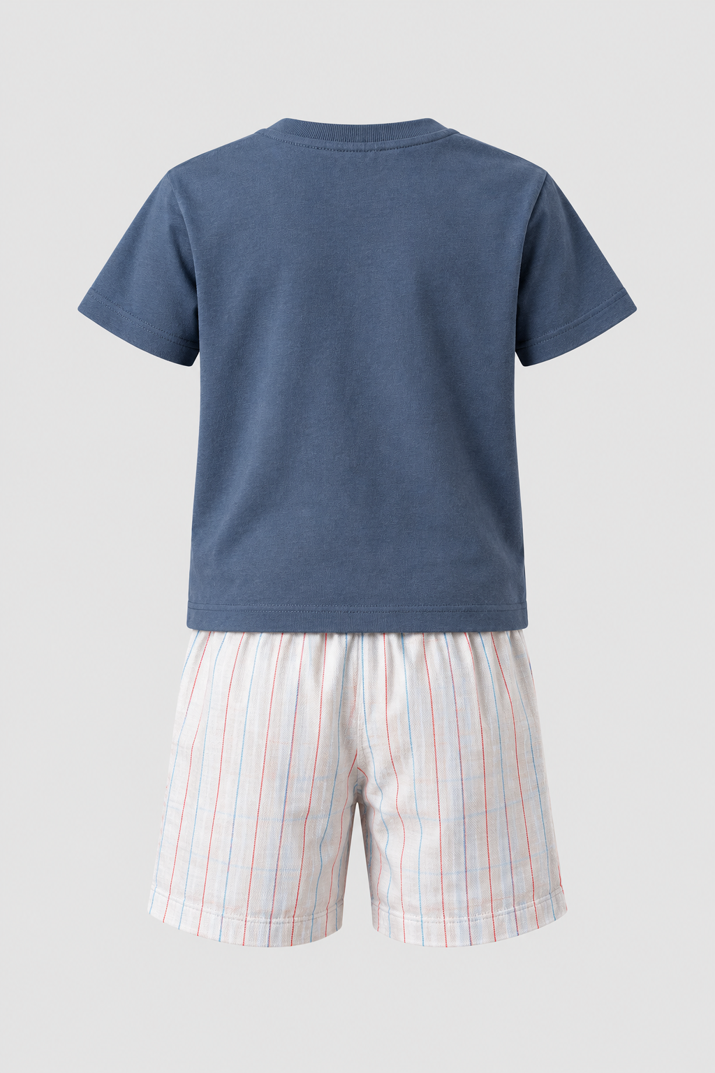 MEDITERRANEAN CHERRY BOYS SHORTS SET NAVY