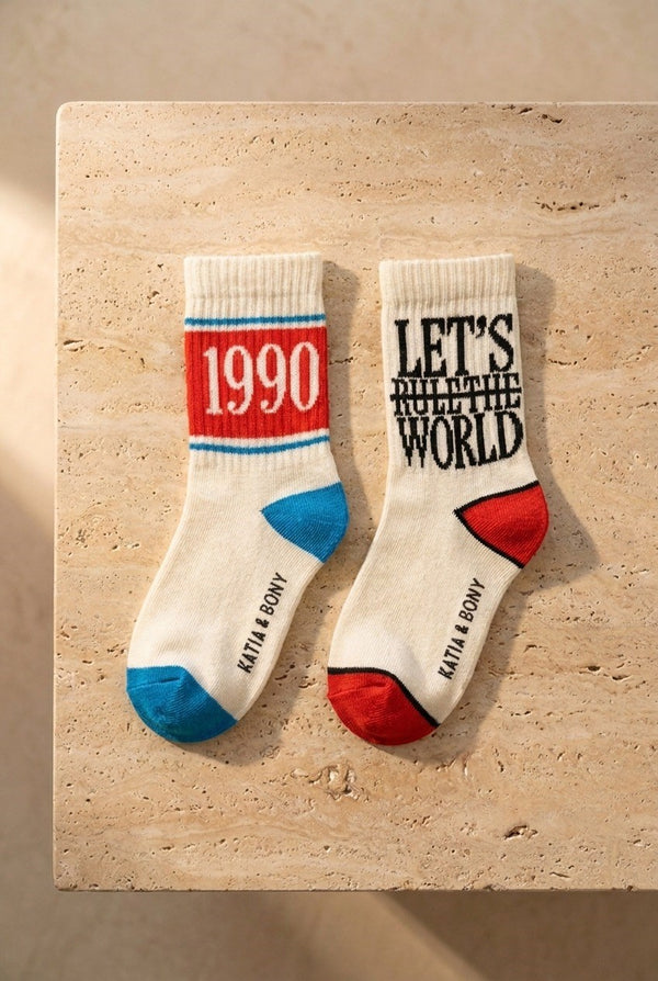 2PCK LETS KIDS SOCKS MIX
