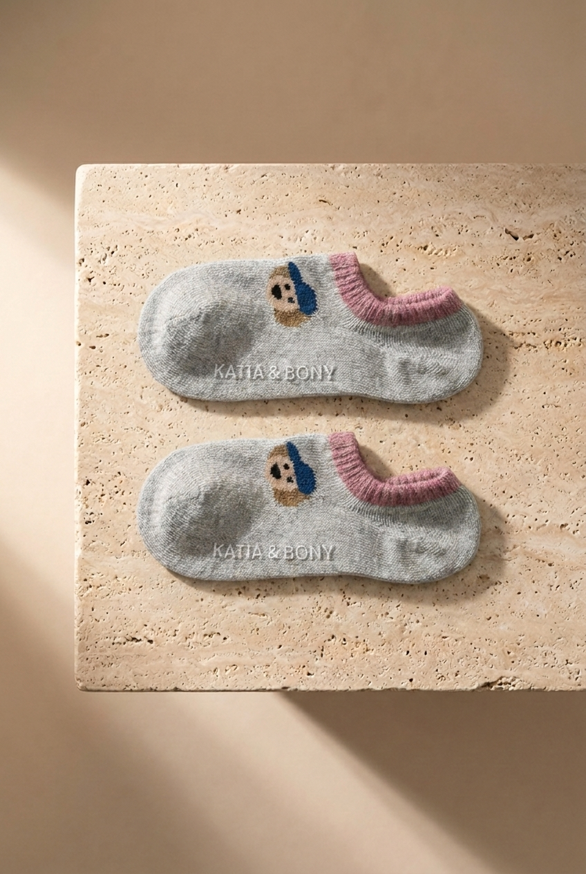 5PCK DESENLİ ÇOCUK STEP ÇORAP MIX