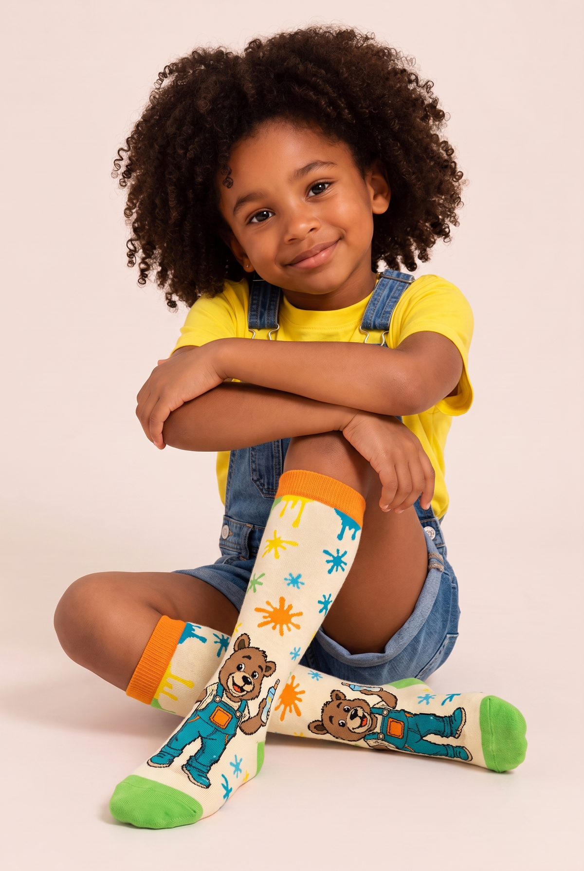 TEDDY KIDS KNEE SOCKS MIX