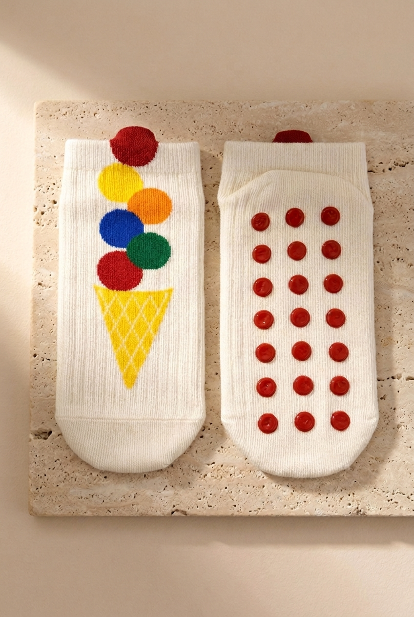 2PCK HAPPY DAY CHILDREN STEP SOCKS MIX