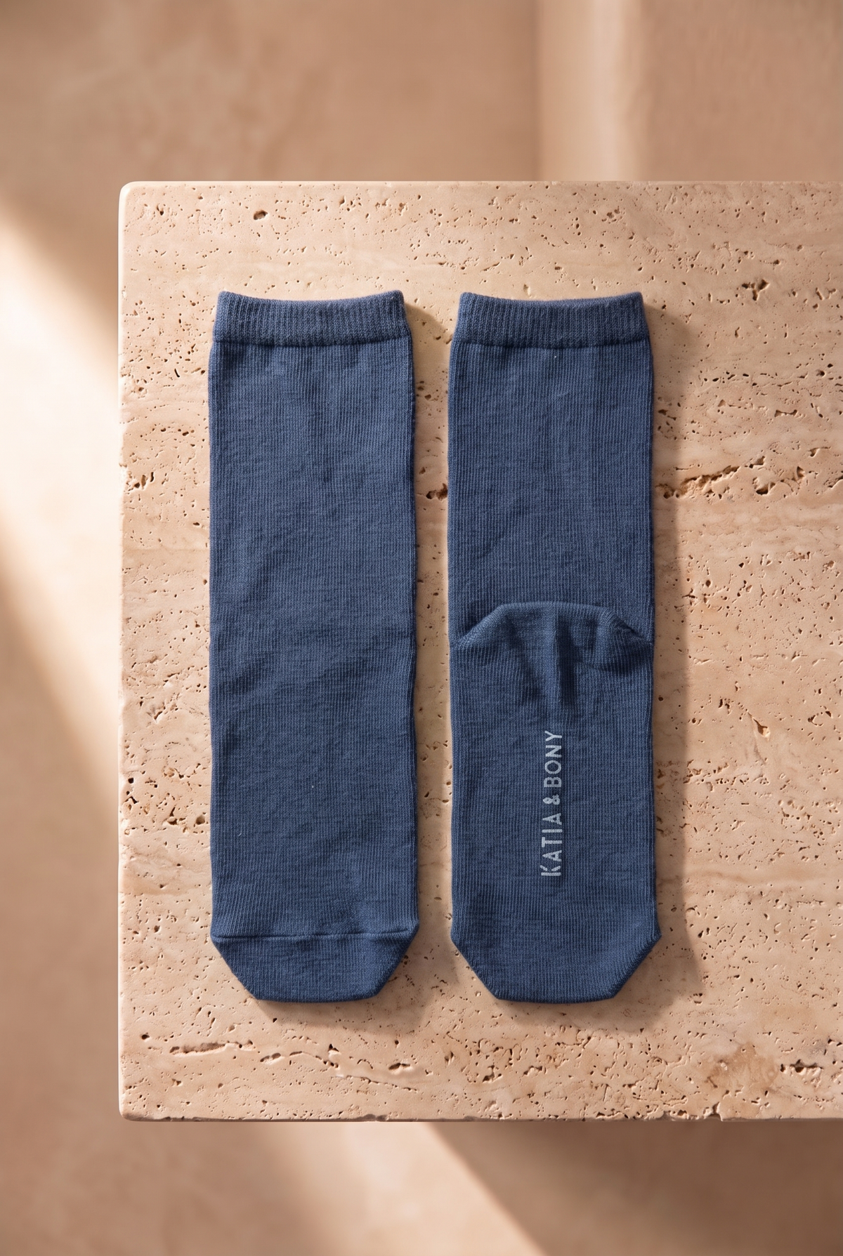 2PCK CAT BOXED CHILDREN'S SOCKS BLUE