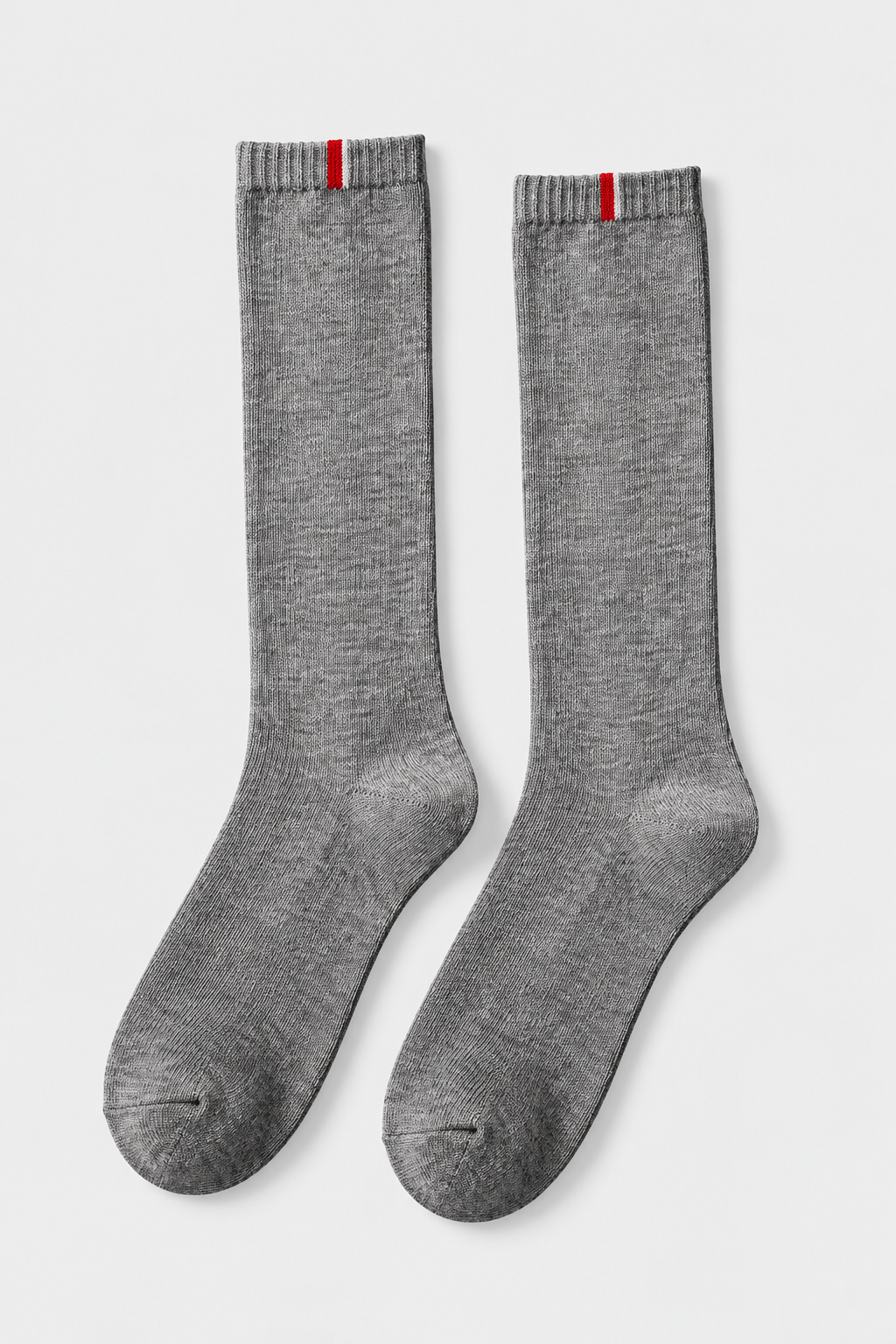 FAMILY WOMEN KNEEHIGH SOCKS GREY-MELANGE