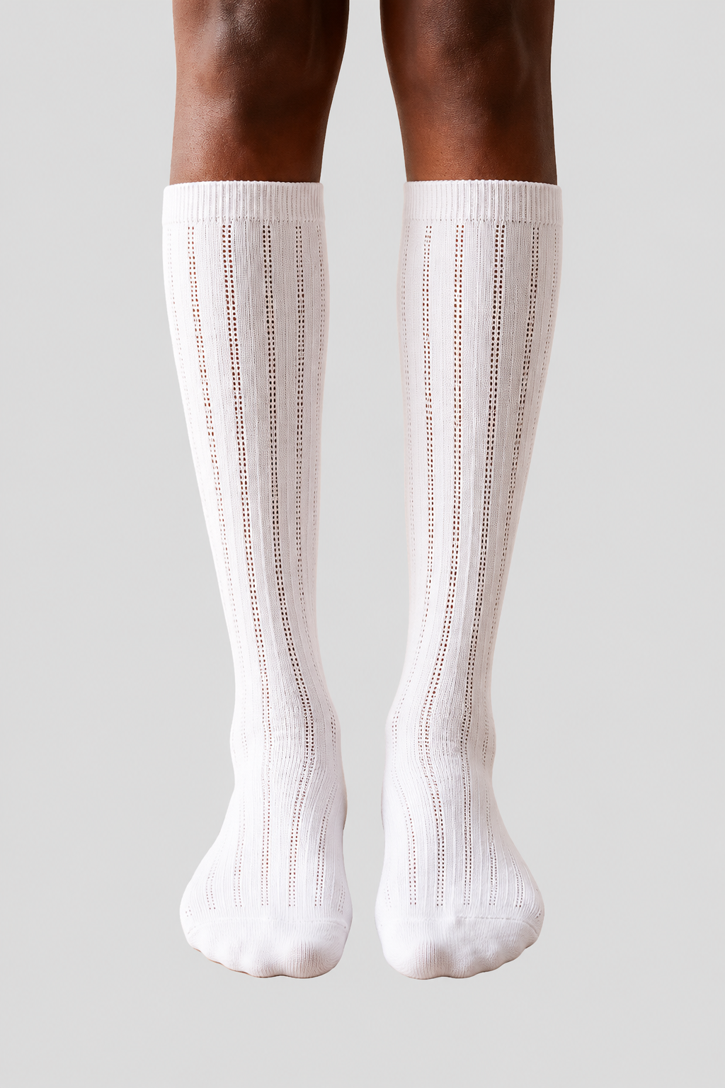 WOMEN KNEEHIGH SOCKS WHITE