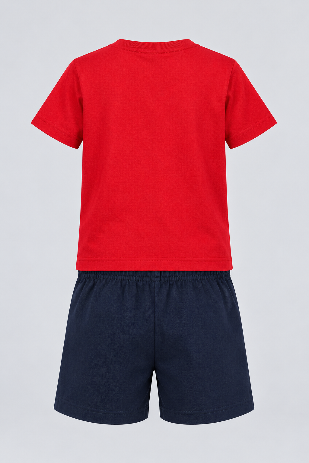 SAILOR TEDDY BOYS’ SHORTS SET RED