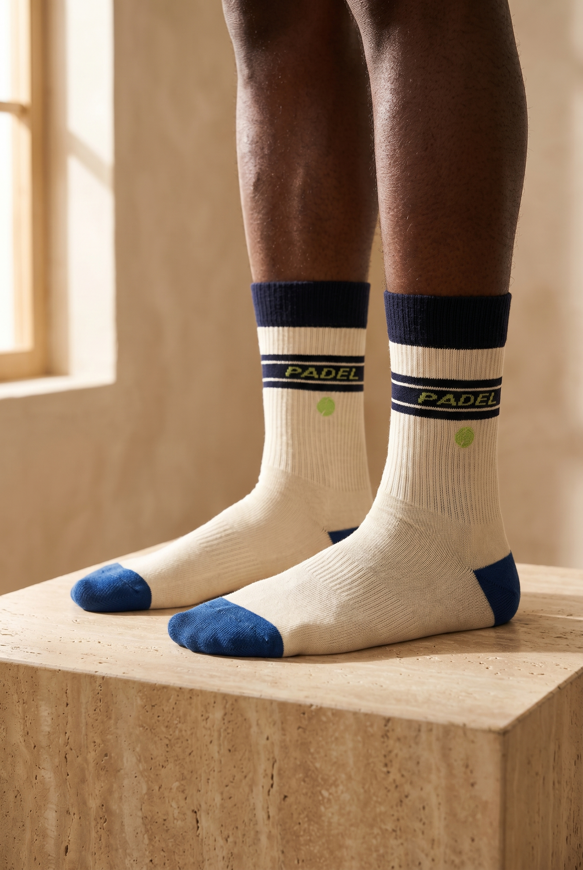 2PCK PADEL MEN SOCKET SOCKS MIX