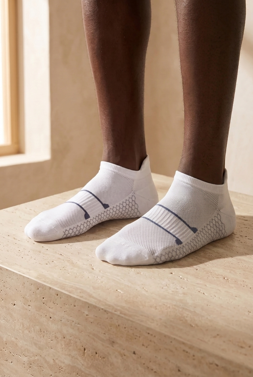 4PCK Patterned Men's Step Socks MIX