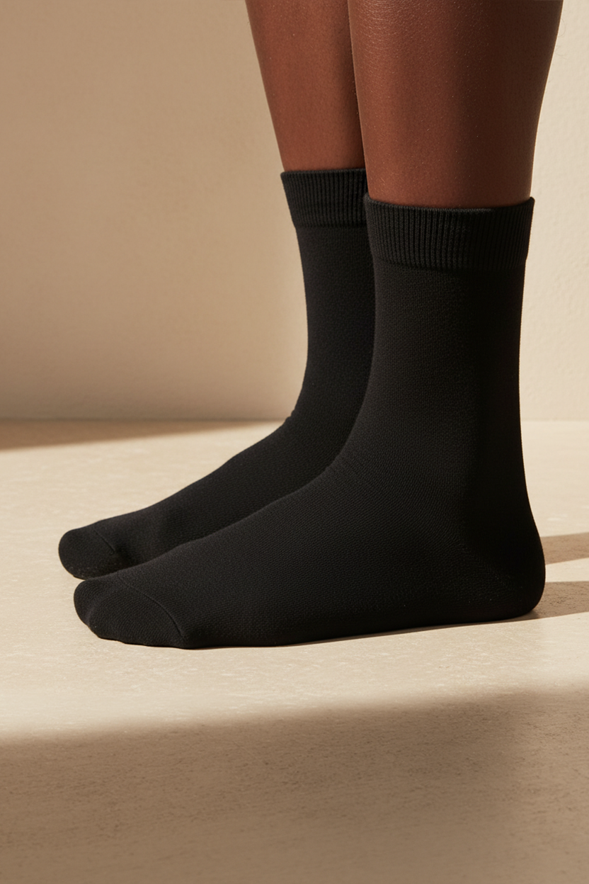 FAMILY MEN SOCKET SOCKS SMOKED