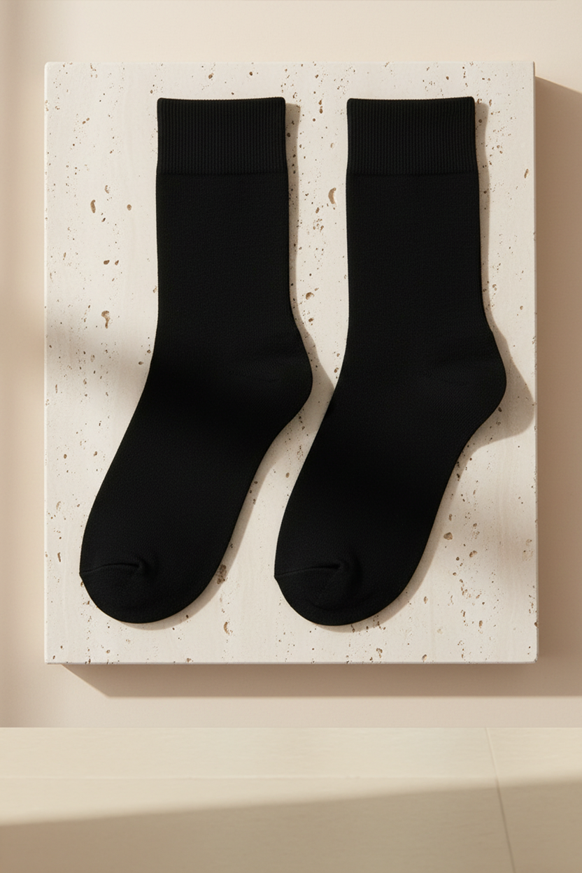 FAMILY MEN SOCKET SOCKS SMOKED