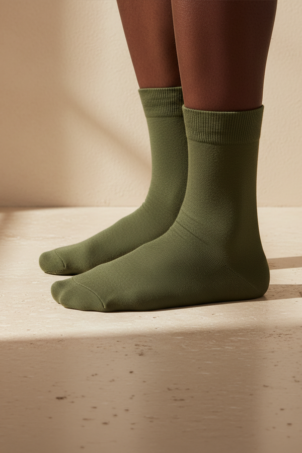 FAMILY MEN SOCKET SOCKS KHAKI