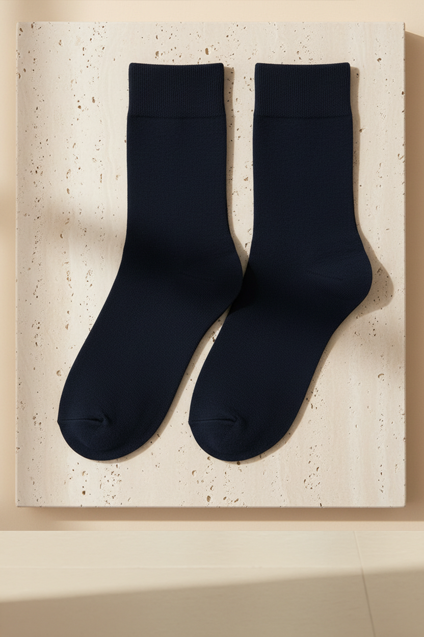 FAMILY MEN SOCKET SOCKS NAVY