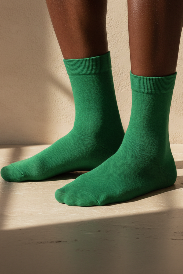 FAMILY MEN SOCKET SOCKS GREEN