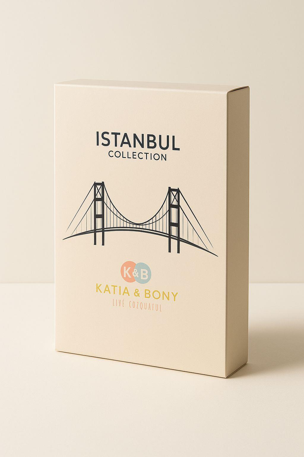 ISTANBUL BOSPHORUS BOXED MEN PYJAMAS SET BLUE