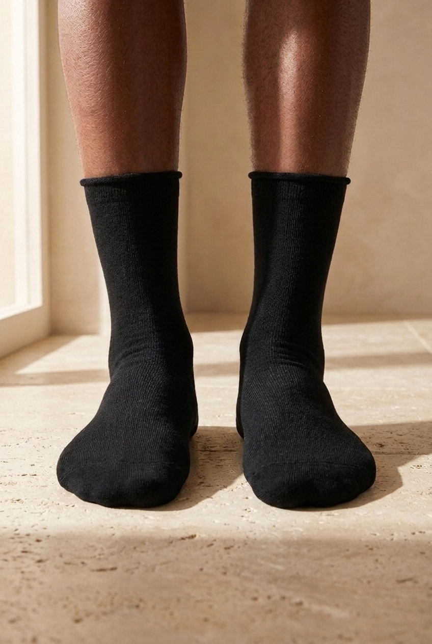 NEW HAROLD BAMBOO COMFORT ERKEK SOKET ÇORAP BLACK