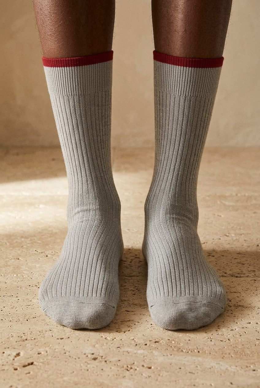 RELAX MEN SOCKET SOCKS GREY