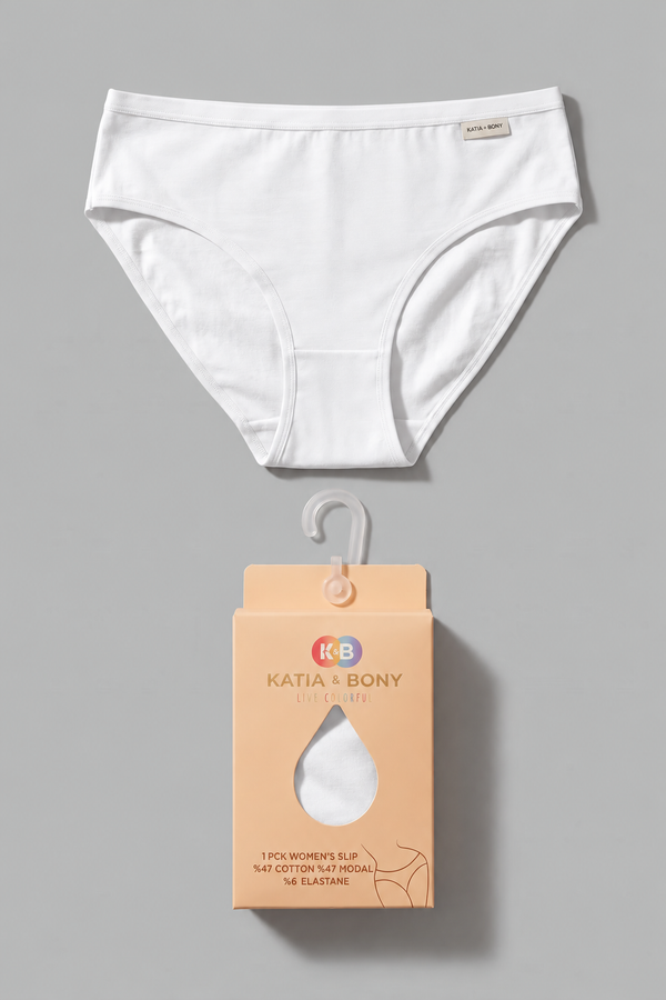 WOMEN'S BASIC PANTIES WHITE