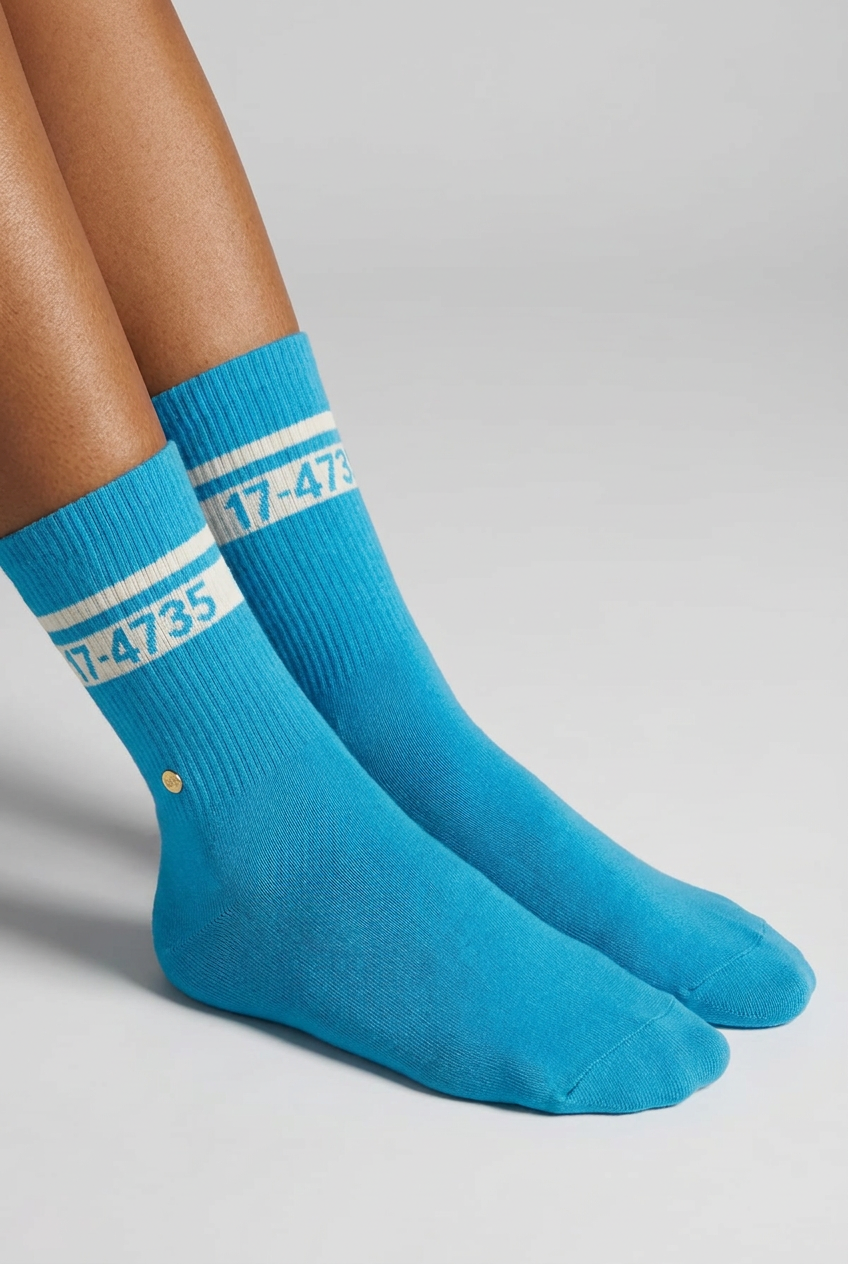 4PCK PANTONE BOX UNISEX SOCKET SOCKS MIX