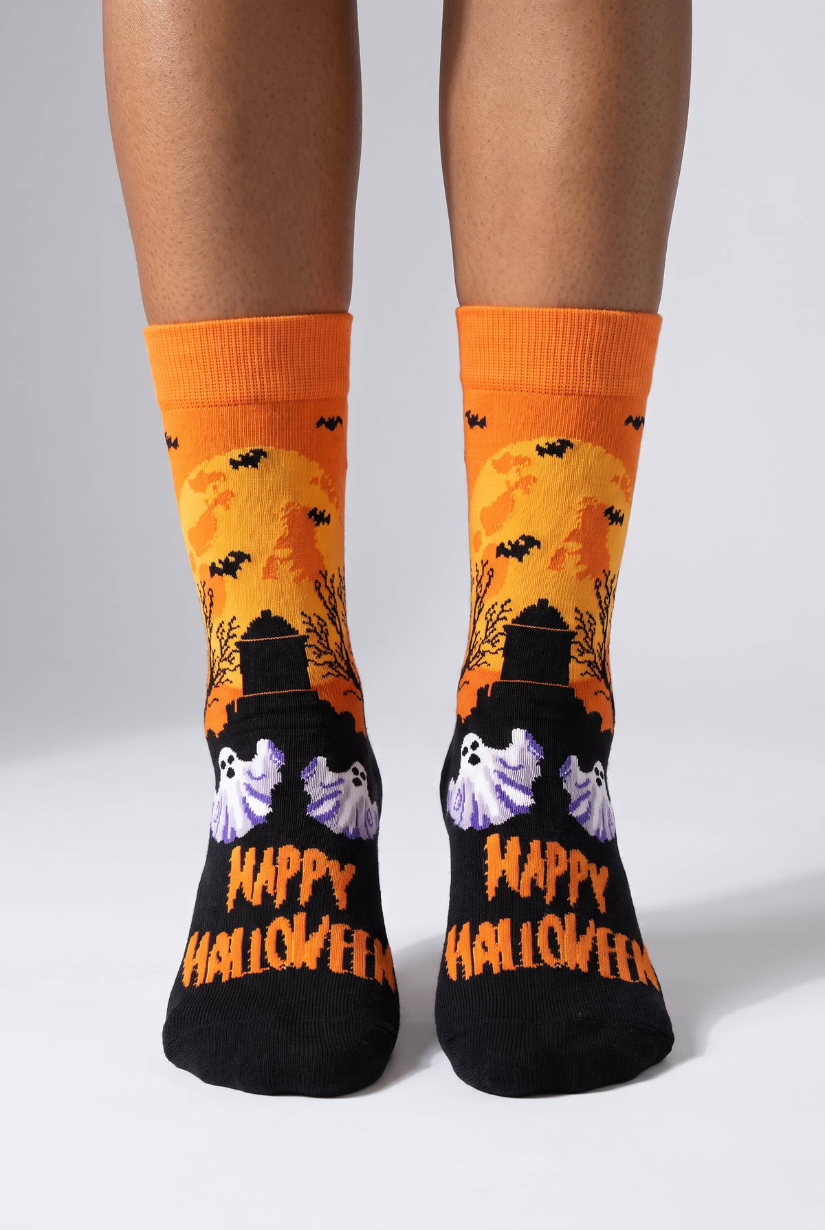 3PCK BOXED HALLOWEEN UNISEX SOCKET SOCKS MIX