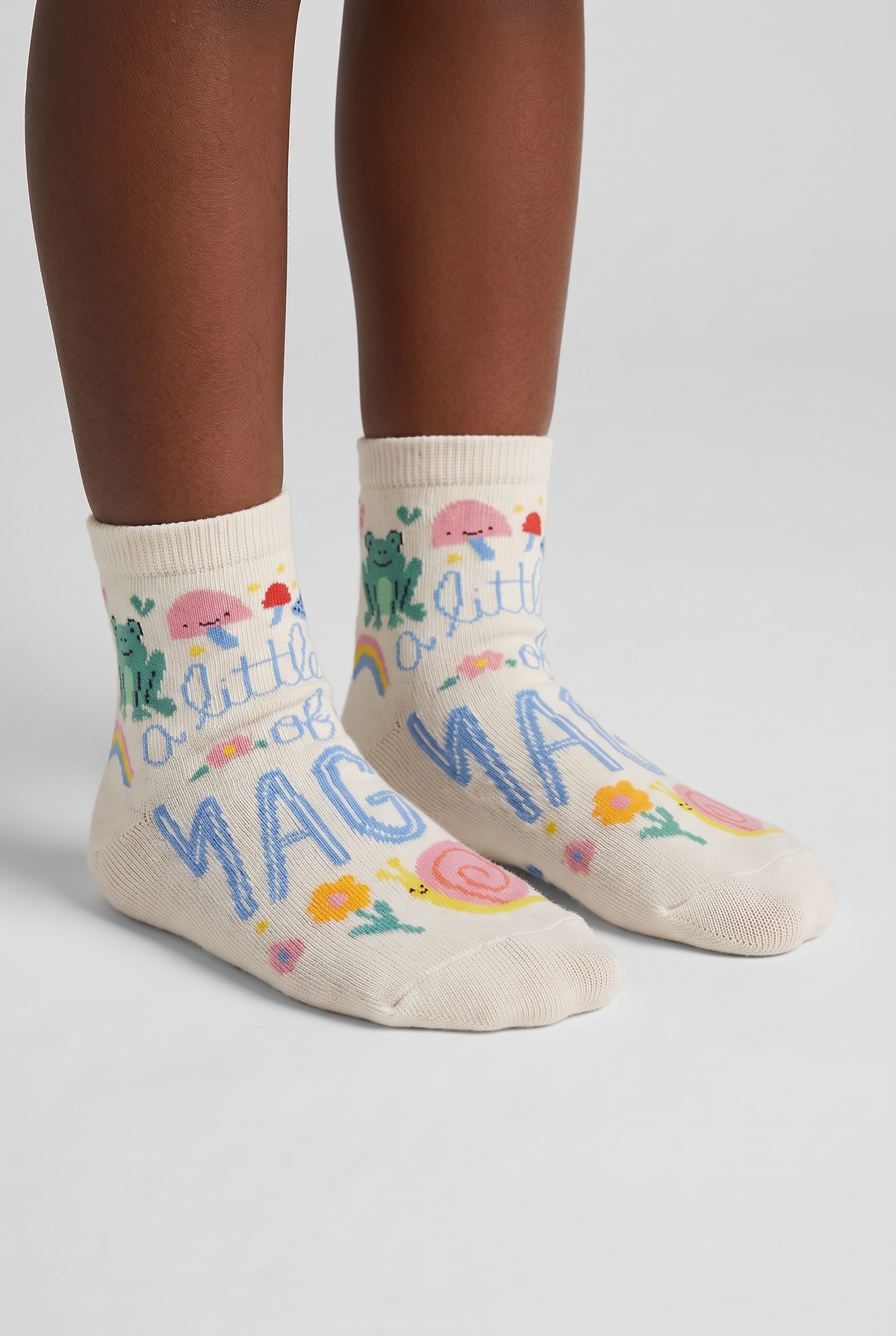 4PCK UNICORN BOX GIRLS SOCKET SOCKS MIX