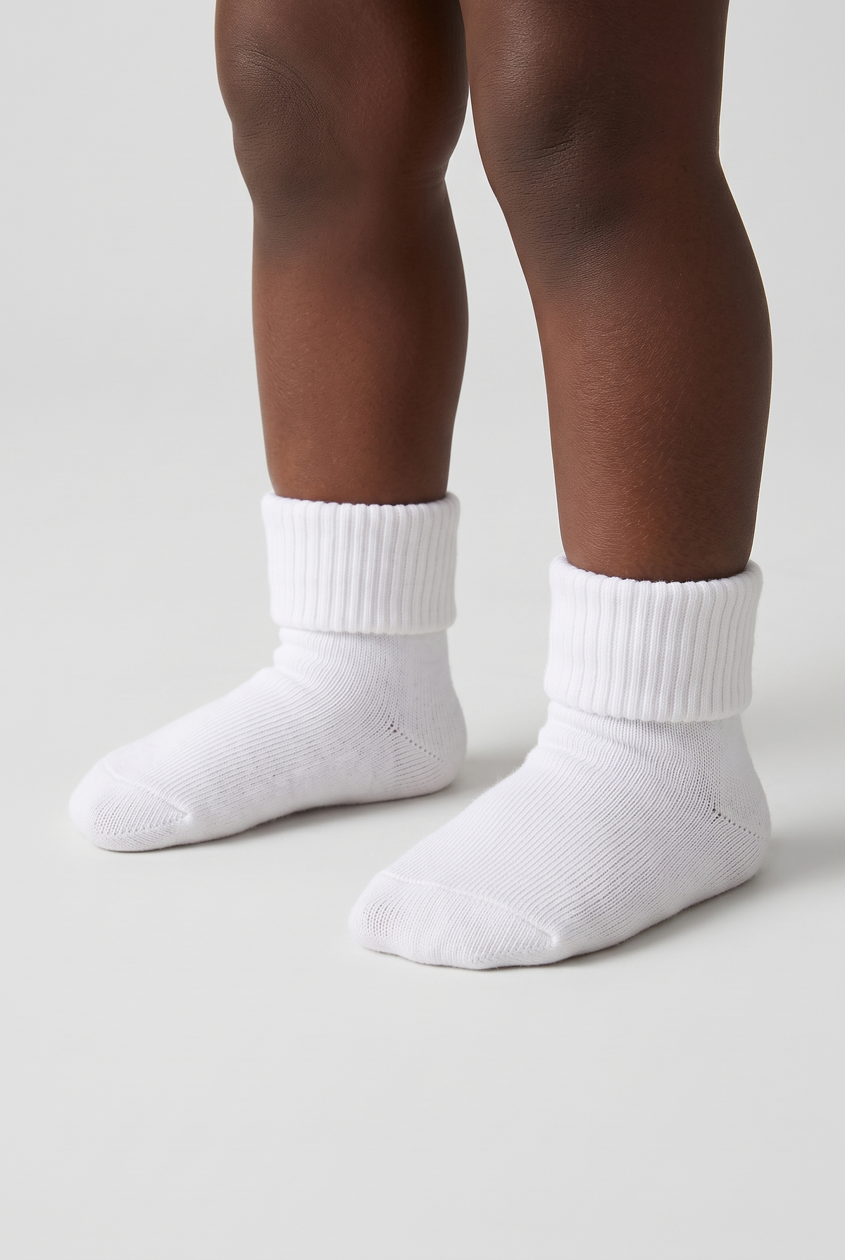 5PCK BOXED NEWBORN SOCKS NAVY MIX