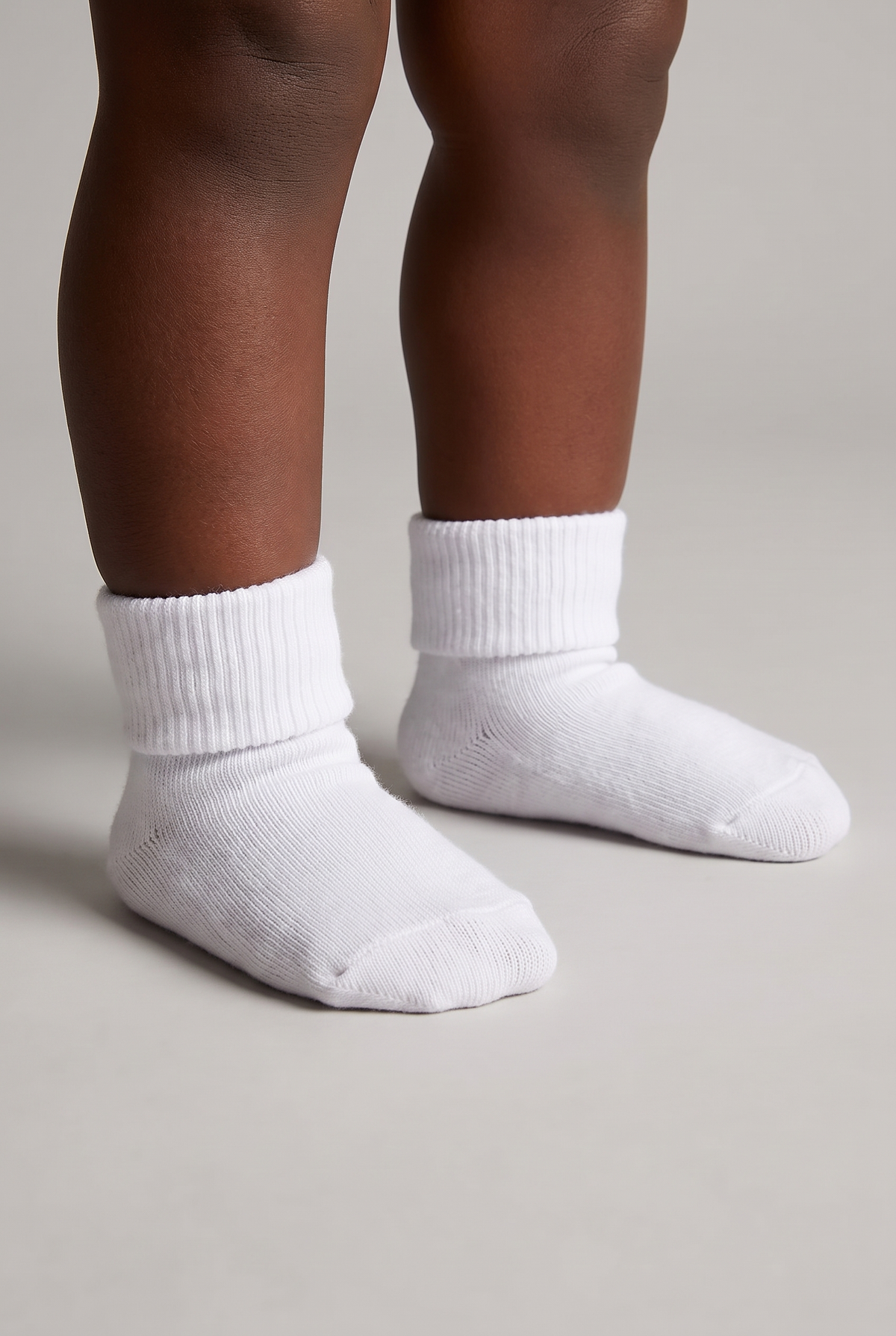 NEWBORN 5 PCK BABY SOCKS BAMBOO WHITE MIX