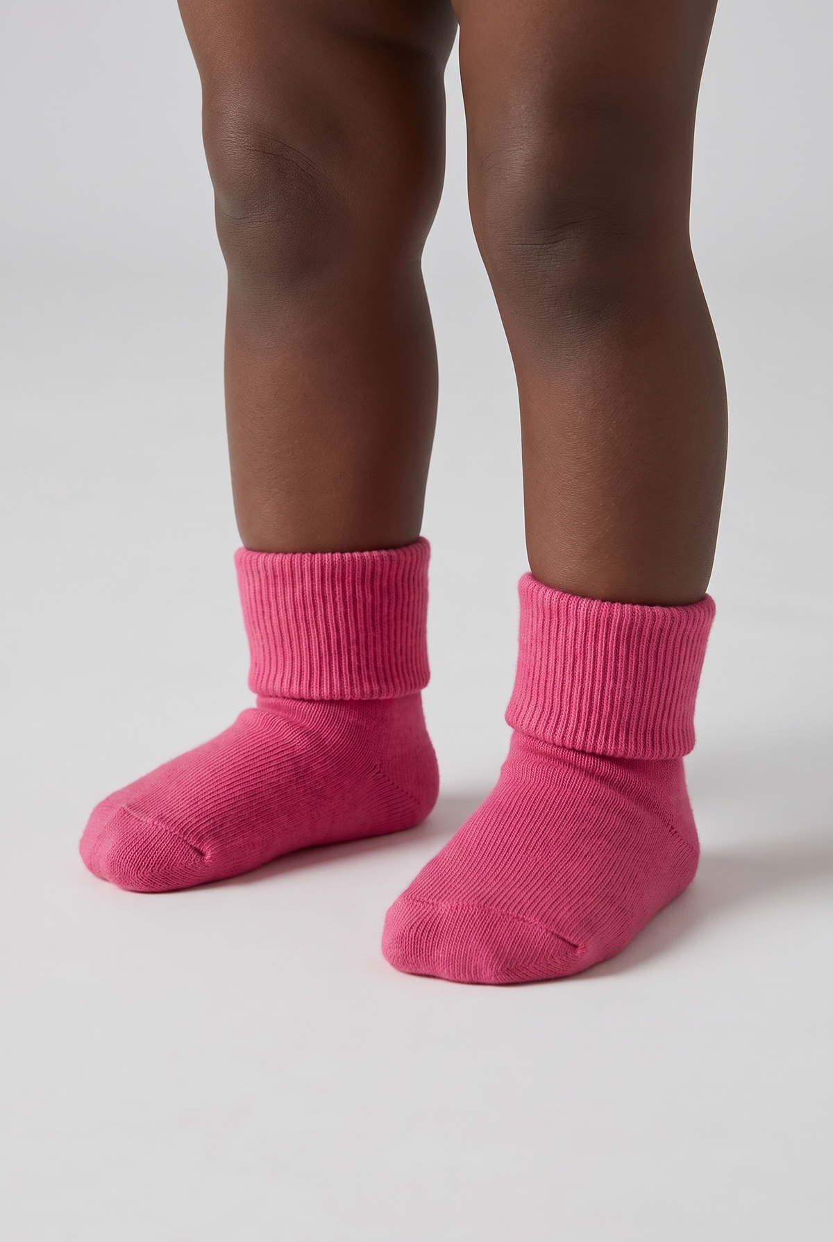 NEWBORN 5 PCK BABY SOCKS BAMBOO PINK MIX