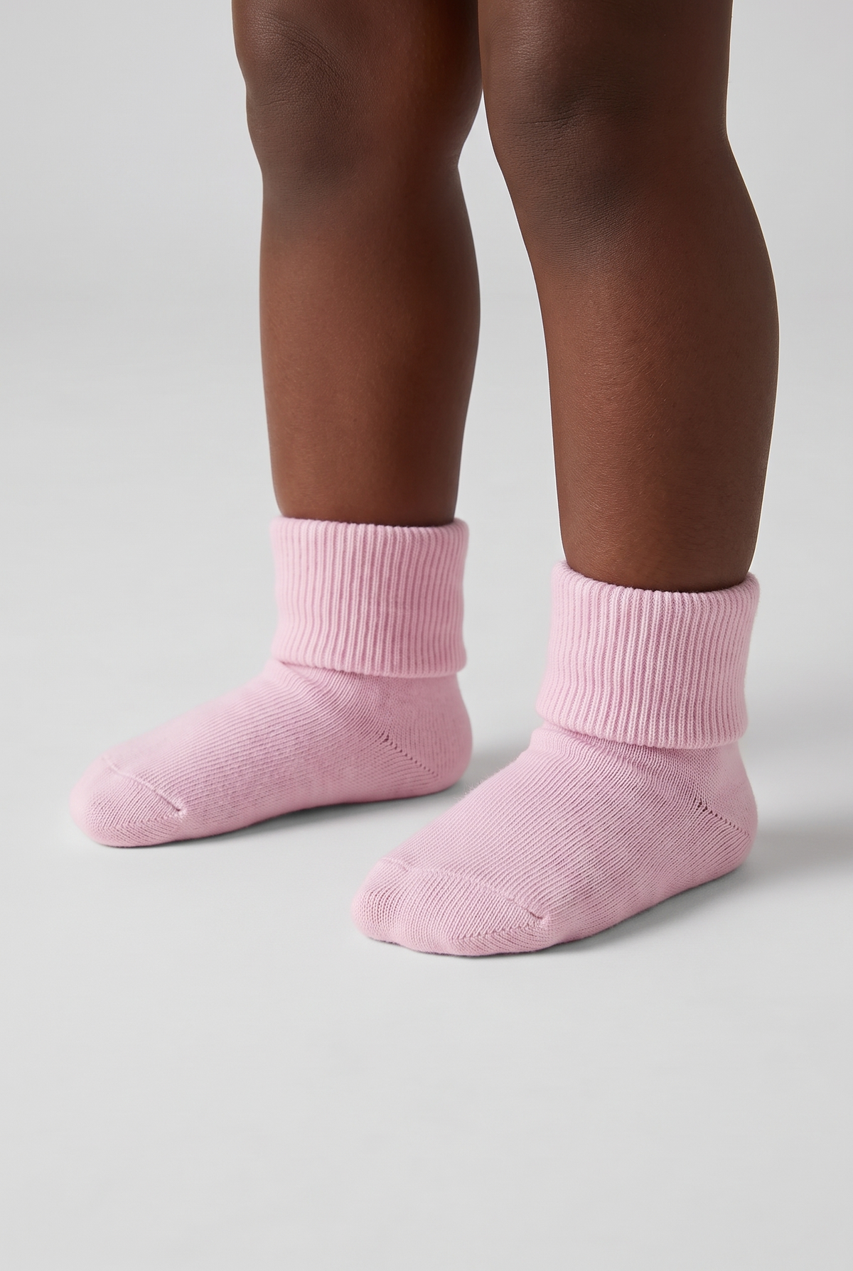 NEWBORN 5 PCK BABY SOCKS BAMBOO PINK MIX