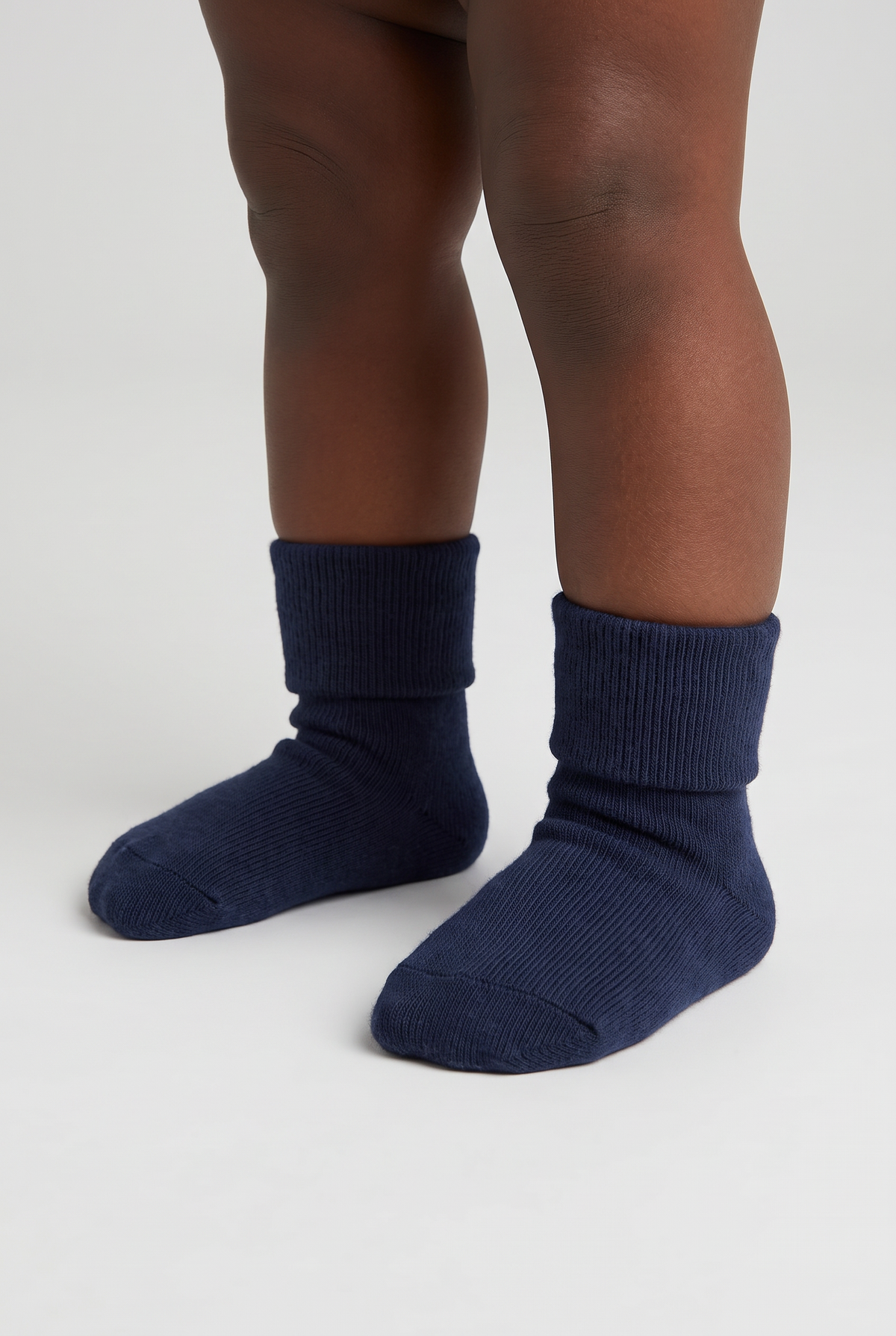 NEWBORN 5 PCK BABY SOCKS BAMBOO BLUE MIX