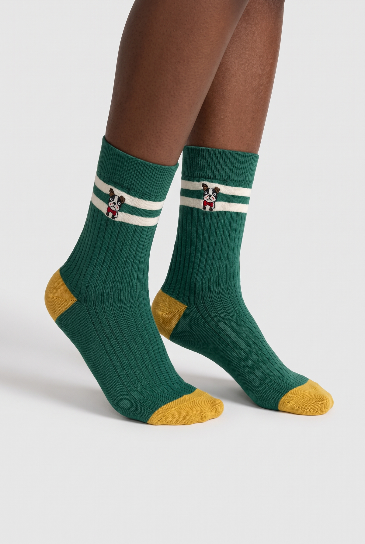4 PCK ANIMALS BOX UNISEX ART SOCKET SOCKS BLACK/GREEN/RED/ORANGE