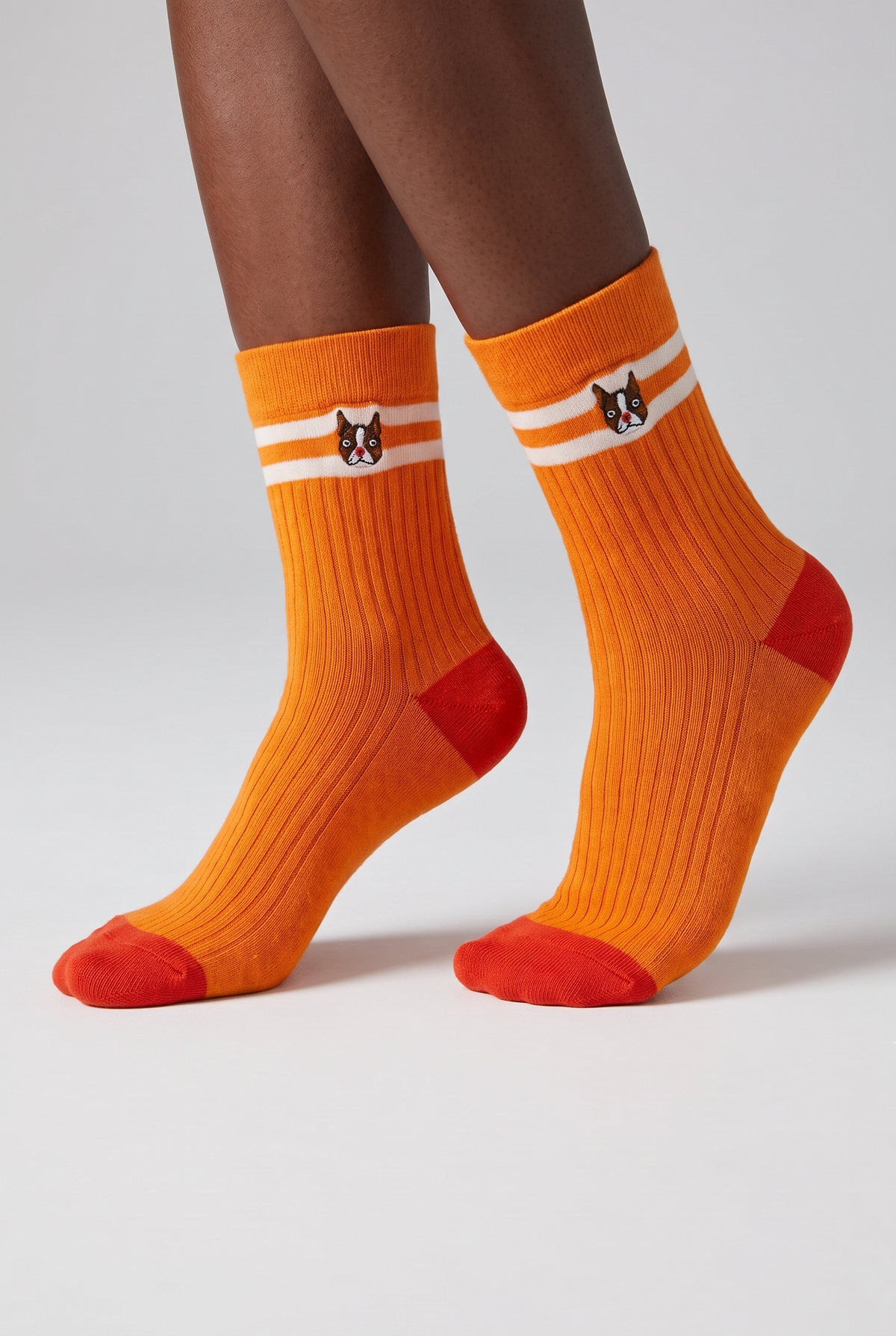 4 PCK ANIMALS BOX UNISEX ART SOCKET SOCKS BLACK/GREEN/RED/ORANGE