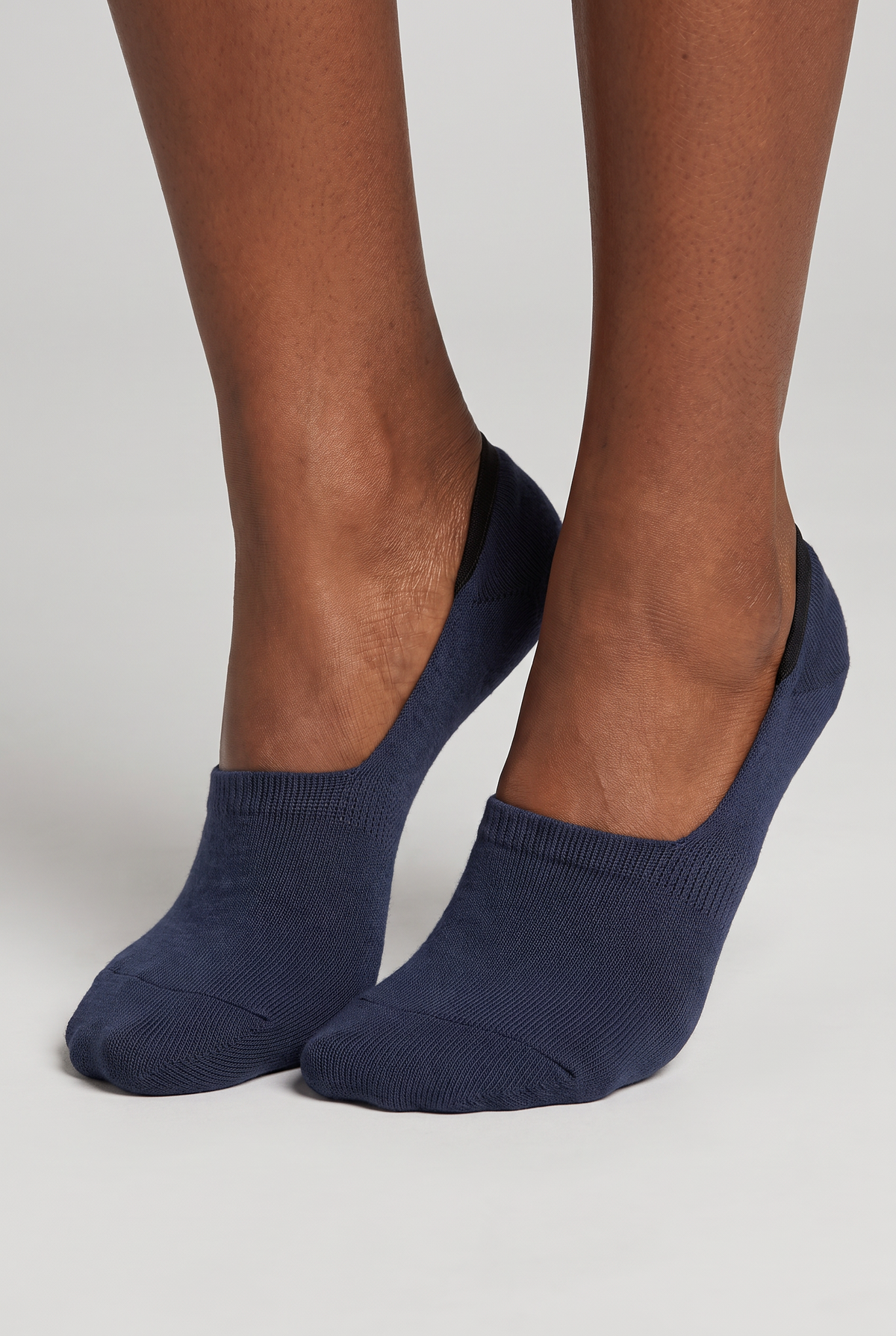 3PCK WOMEN BASIC INVISIBLE SOCKS BLACK/WHITE/NAVY