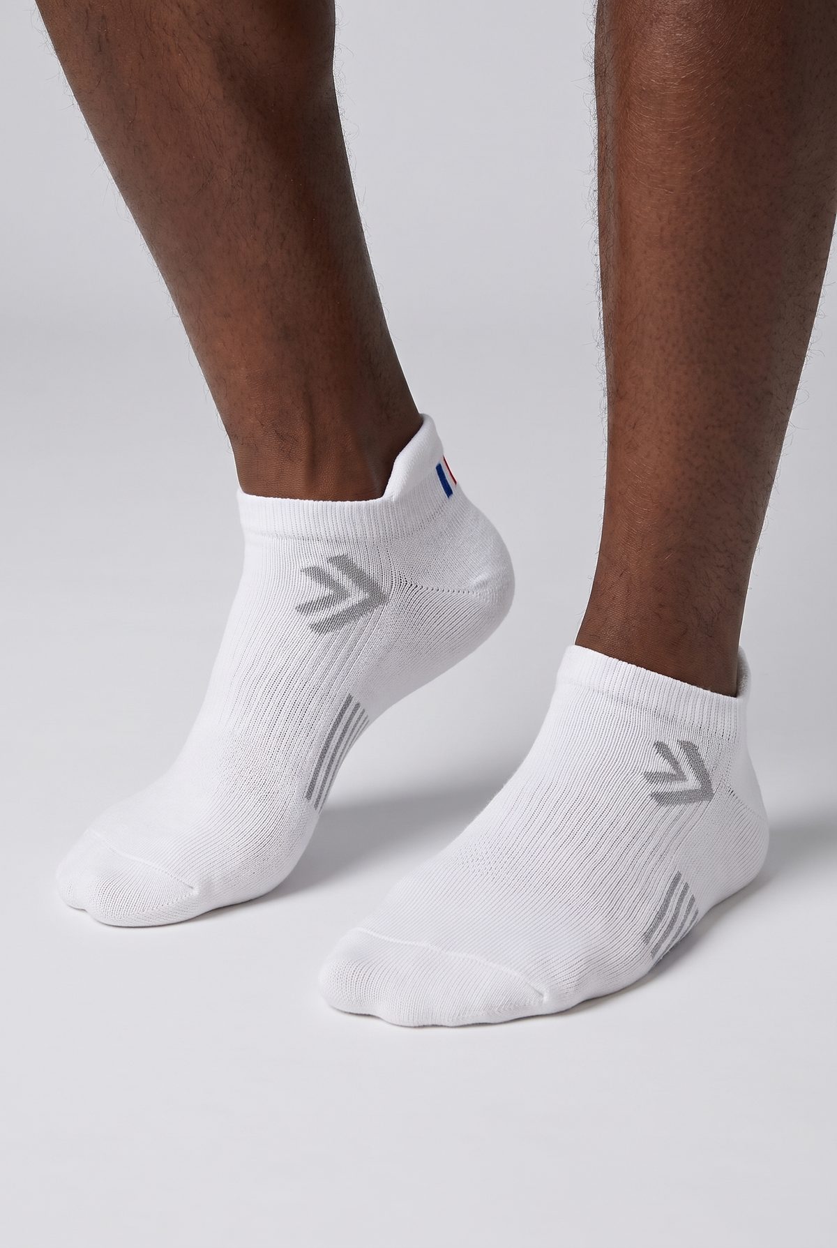 3PCK 2021-222 GOLF UNISEX STEP SOCKS WHITE