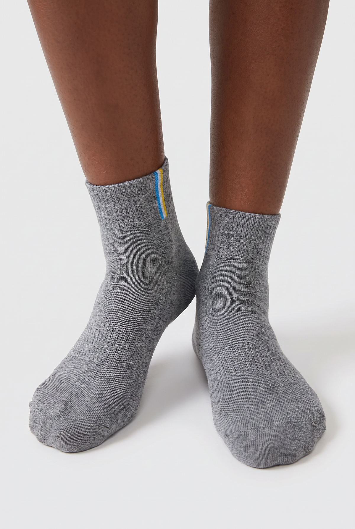 3PCK 2019-2885 GOLF UNISEX STEP SOCKS BLACK/WHITE/GREY