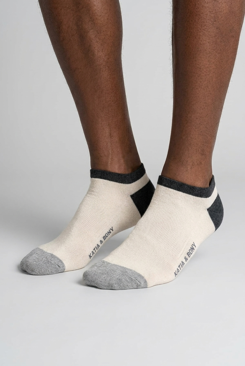 2PCK MEN'S INVISIBLE SOCKS MIX