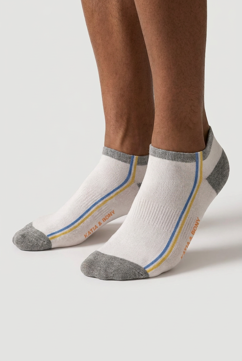 3PCK WAY MEN STEP SOCKS WHITE