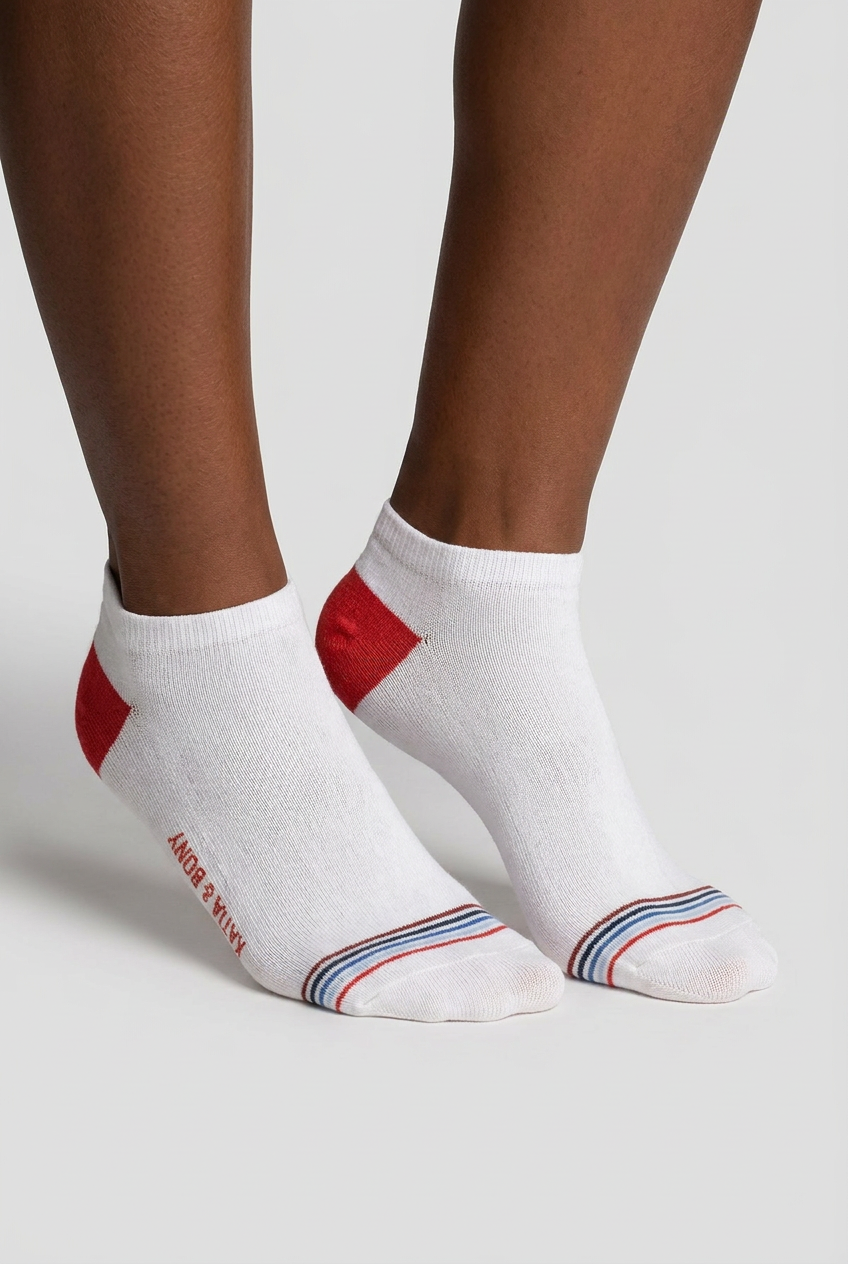 3PCK RETRO MEN STEP SOCKS WHITE/NAVY/GREY