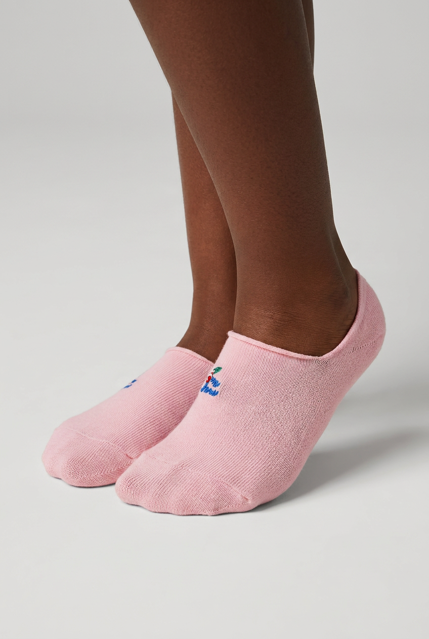 2PCK CHERRY CHILDREN'S INVISIBLE SOCKS MIX
