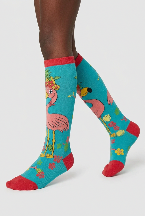 FLAMINGO KIDS KNEE HIGH SOCKS MIX