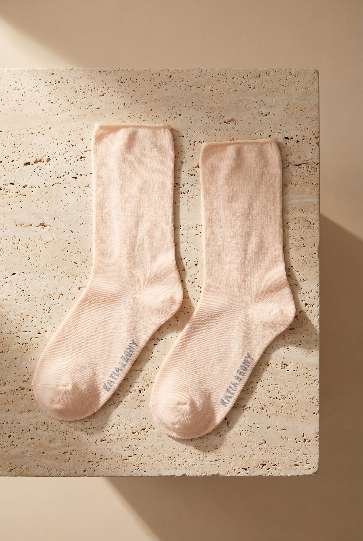 ELASTIC MODAL WOMEN SOCKS LIGHT PINK