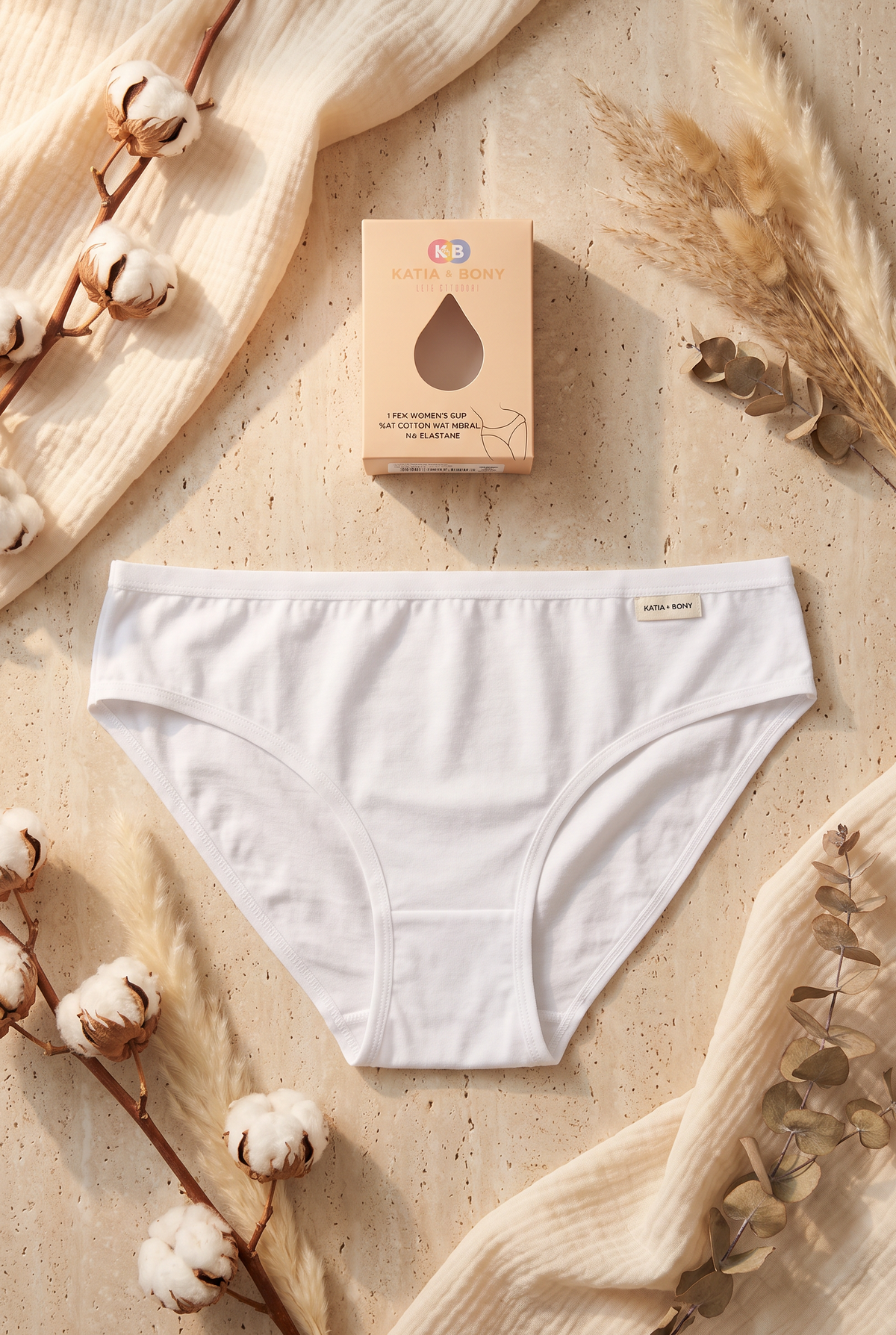 WOMEN'S BASIC PANTIES WHITE